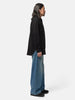 ssstein Deformation Wide Denim Jeans Indigo, Jeans