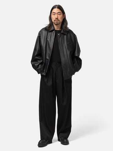 ssstein Easy Wide Trousers Black, Pants