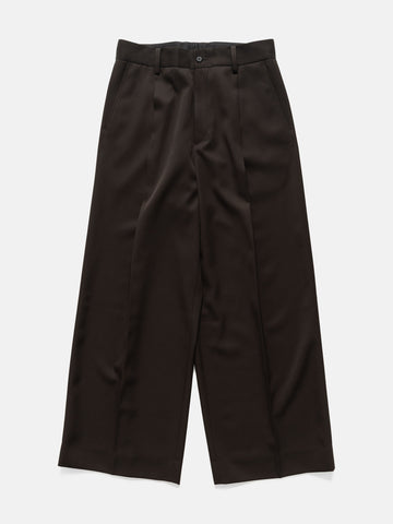 ssstein Extra Wide Trousers Dark Brown, Pants