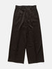 ssstein Extra Wide Trousers Dark Brown, Pants
