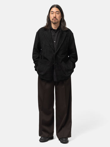 ssstein Extra Wide Trousers Dark Brown, Pants