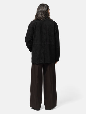 ssstein Extra Wide Trousers Dark Brown, Pants