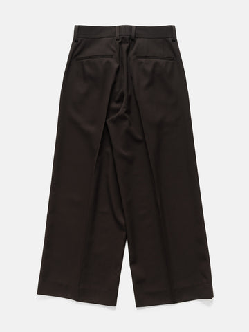 ssstein Extra Wide Trousers Dark Brown, Pants