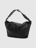 ssstein Goat Leather Shirring Handle Shoulder Bag Black, Shoulder Bags