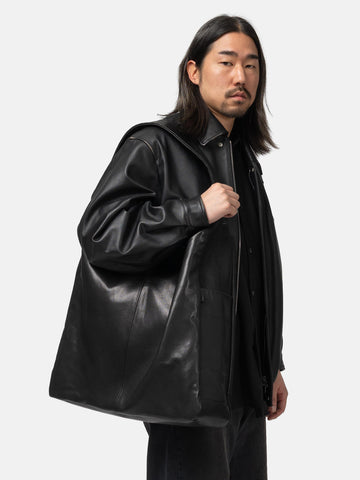 ssstein Leather Shoulder Bag Black, Shoulder Bags