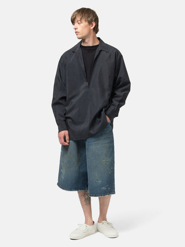 ssstein Nylon Skipper Shirt Black, Shirts