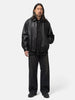 ssstein Sulfur Dyed Oxford Vintage Wide Pants Black, Pants