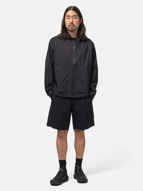 Veilance Demlo Hoody Black, Shells & Rain Jackets
