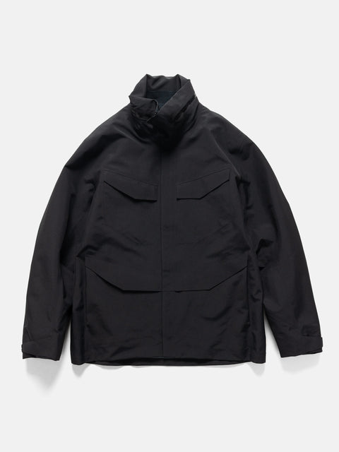 Veilance Field Jacket Black, Shells & Rain Jackets