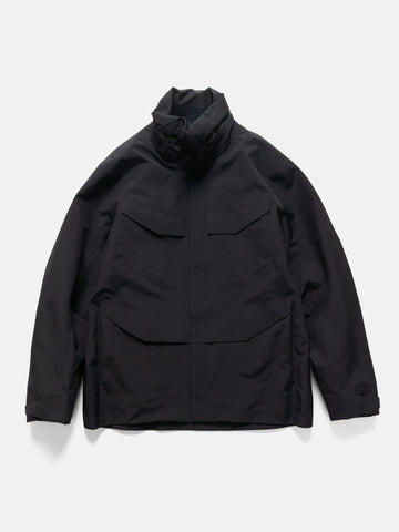 Veilance Field Jacket Black, Shells & Rain Jackets