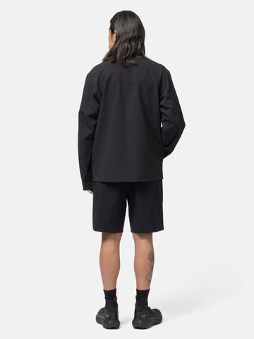 Veilance Mionn Softshell Overshirt Black, Shells & Rain Jackets