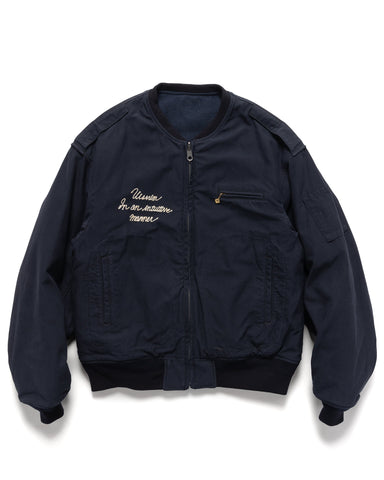 visvim Gunner Jacket Acala Navy, Outerwear