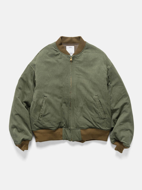 visvim Barton Down JKT Olive, Bomber Jackets