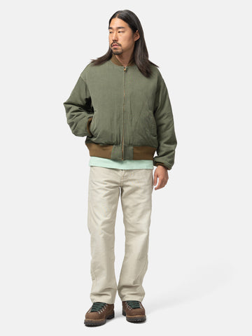 visvim Barton Down JKT Olive, Bomber Jackets