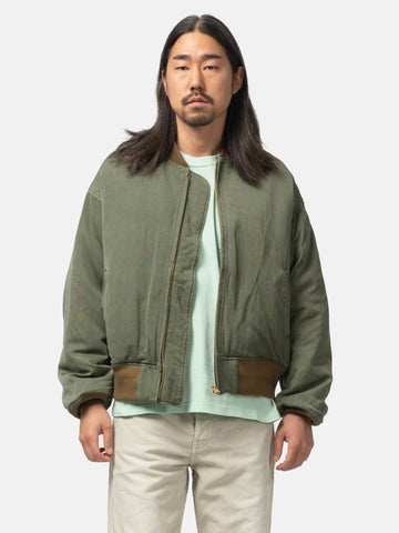 visvim Barton Down JKT Olive, Bomber Jackets