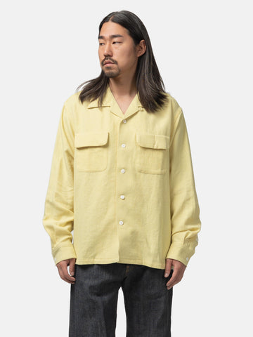 visvim Carrow Shirt L/S Yellow, Shirts