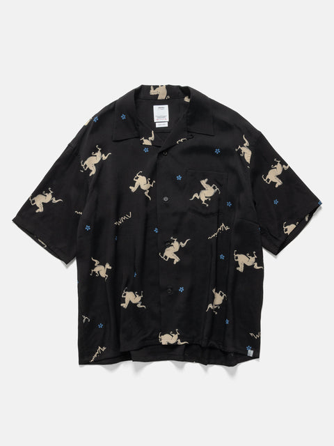 visvim Crosby Shirt S/S Black, Shirts