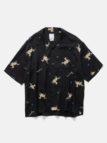 visvim Crosby Shirt S/S Black, Shirts