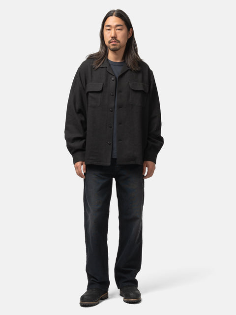 visvim Fluxus 01 Wide G.Cords Black, Pants