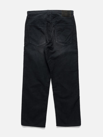visvim Fluxus 01 Wide G.Cords Black, Pants