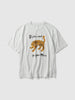 visvim Jumbo Tee S/S Tiger Man White, T-Shirts
