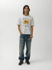 visvim Jumbo Tee S/S Tiger Man White, T-Shirts