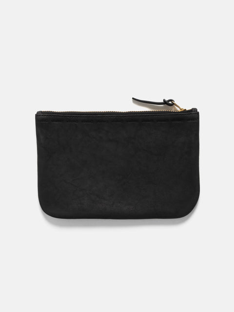 visvim Leather Travel Pouch Black, Pouches