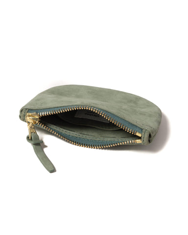 visvim Leather Wallet Light Green, Accessories