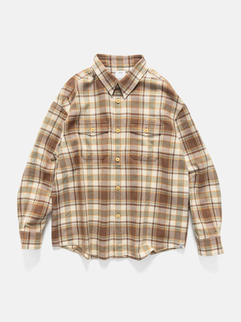visvim Lumber Check L/S Brown, Shirts