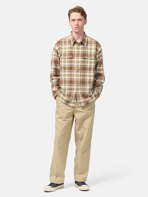 visvim Lumber Check L/S Brown, Shirts