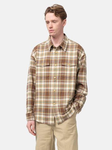 visvim Lumber Check L/S Brown, Shirts