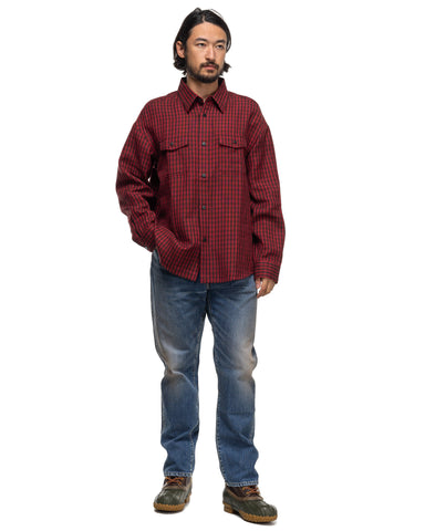 visvim Lumber L/S Red, Shirts