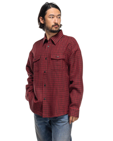 visvim Lumber L/S Red, Shirts