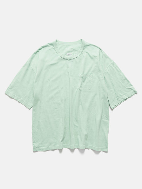 visvim Mondo Tee S/S DMGD Lt. Green, T-Shirts