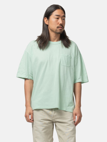 visvim Mondo Tee S/S DMGD Lt. Green, T-Shirts