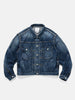 visvim SS 101X JKT DMGD-1010 Indigo, Trucker Jackets
