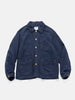 visvim Travail Coverall Moleskin DMGD Blue, Jackets