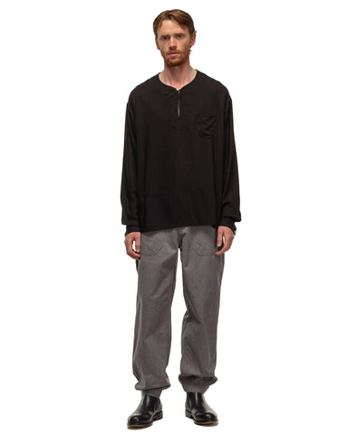 visvim Tunic P.O. Black, Shirts