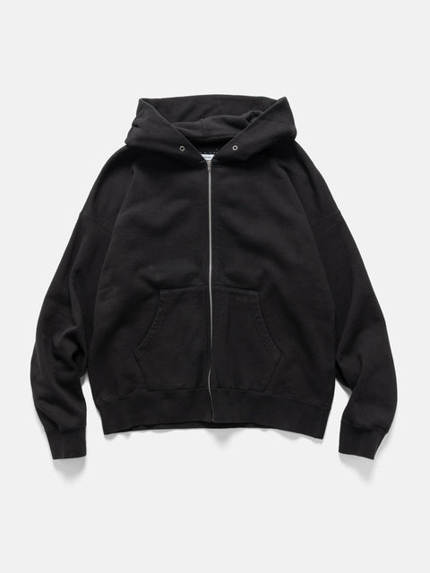 visvim Ultimate Jumbo SB Hoodie F.Z. Black, Hoodies