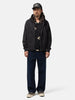 visvim Ultimate Jumbo SB Hoodie F.Z. Black, Hoodies