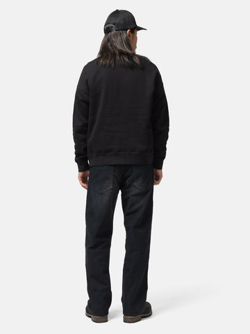 visvim Ultimate Jumbo SB Sweat L/S Black, Sweatshirts