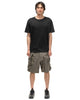 Acronym S24-PR-A Mercerized Short Sleeve T-Shirt Black, T-Shirts
