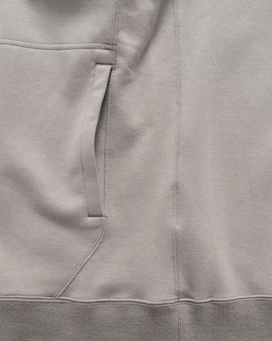 HAVEN Prime Pullover Hoodie - Suvin Cotton Terry Slate, Sweaters