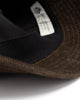 HAVEN Field Bucket Hat - Duca Visconti Cotton Corduroy Dark Brown, Headwear