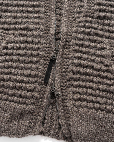 HAVEN Hemlock Jacket - Handknit Llama Wool Earth, Knits