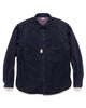 KAPITAL CPO Cotton Wool MOPAR Shirt Navy, Shirts