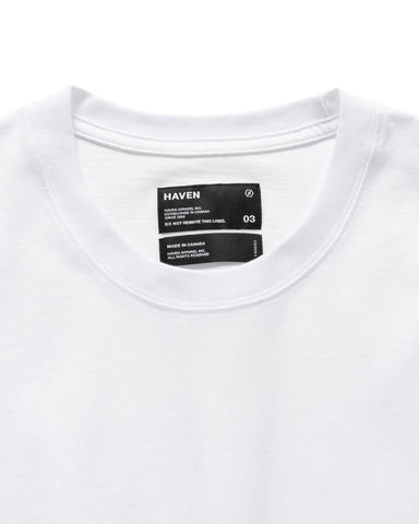 HAVEN 2-Pack S/S T-Shirt - Cotton Jersey White, T-Shirts